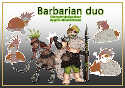 Barbarian duo